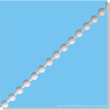 Занавес цепь-4.5мм * 6мм * 3м бесконечные шариковые цепи-рулонные шторы пластиковая шариковая цепь-вертикальные жалюзи бортовая цепь